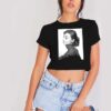 Audrey Hepburn Retro Girl Crop Top Shirt