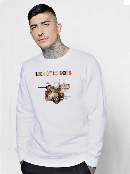 Beastie Boys Mix Up Instrument Sweatshirt