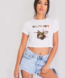 Beastie Boys Mix Up Instrument Crop Top Shirt