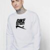 Bike Just Ride It Nike Logo Downhill Sweatshirt