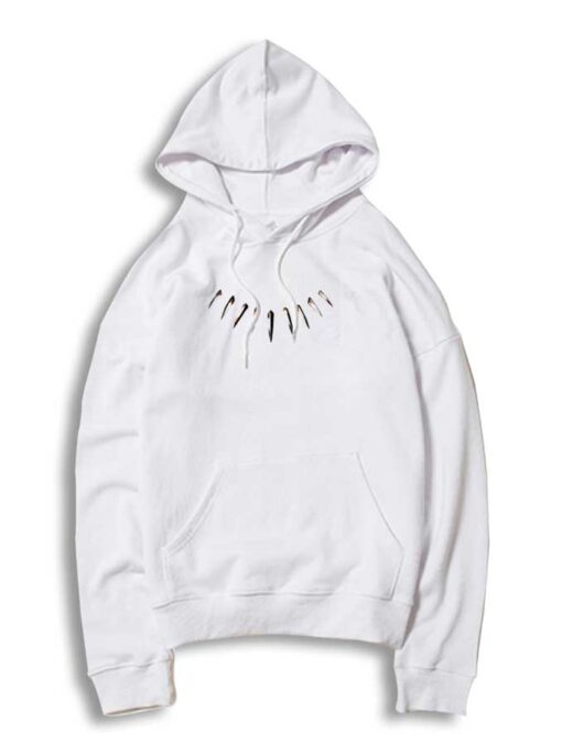 Black Panther Signature Spiked Necklace Hoodie