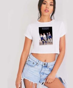 Black Pink Jisoo Jennie Rose Lisa Photo Crop Top Shirt