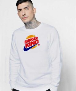 Burger King Fast Food Nike Mashup Sweatshirt