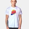 Burger King Fast Food Nike Mashup T Shirt