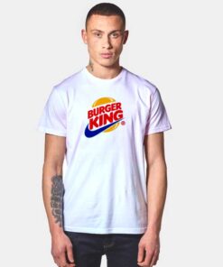 Burger King Fast Food Nike Mashup T Shirt