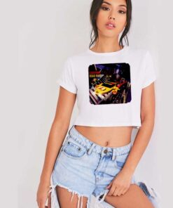 Catatonia Road Rage Band Futuristic Crop Top Shirt