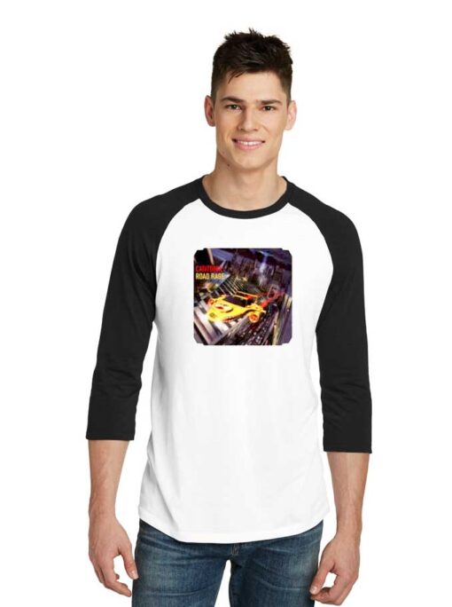 Catatonia Road Rage Band Futuristic Raglan Tee