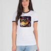 Catatonia Road Rage Band Futuristic Ringer Tee