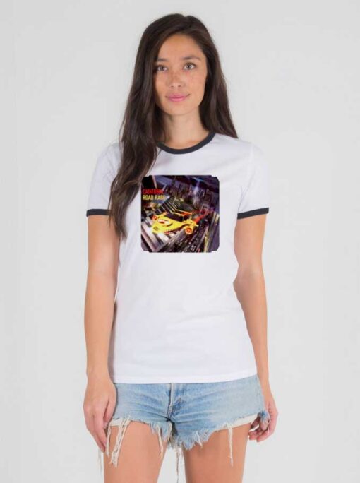 Catatonia Road Rage Band Futuristic Ringer Tee