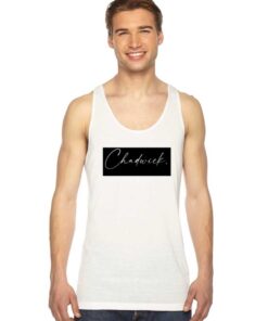 Chadwick Name Hand Signature Tank Top