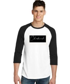 Chadwick Name Hand Signature Raglan Tee