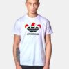 Christmas Adidas Logo With Santa Hat T Shirt