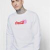 Coca Cola Peppa Pig Head Mashup Sweatshirt