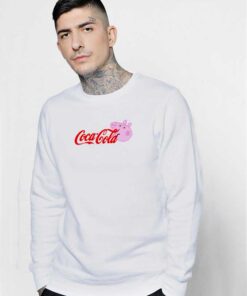 Coca Cola Peppa Pig Head Mashup Sweatshirt