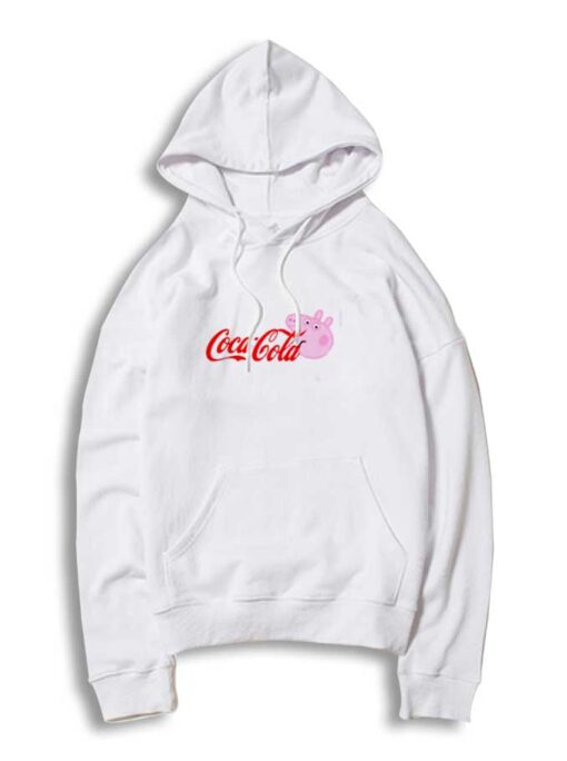 Coca-Cola Peppa Pig Head Mashup Hoodie