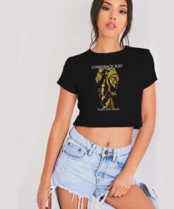 Comeback Kid Wake The Dead Coffin Crop Top Shirt