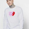 Comme Des Garcons Play X Peppa Pig Mashup Sweatshirt