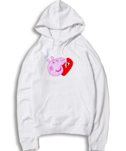 Comme Des Garcons Play X Peppa Pig Mashup Hoodie