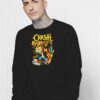 Crash Bandicoot Aku Aku Mask Sweatshirt