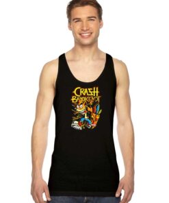 Crash Bandicoot Aku Aku Mask Tank Top