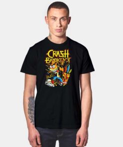 Crash Bandicoot Aku Aku Mask T Shirt