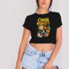 Crash Bandicoot Aku Aku Mask Crop Top Shirt