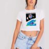 Crystal Voyager Movie Space Sea Crop Top Shirt