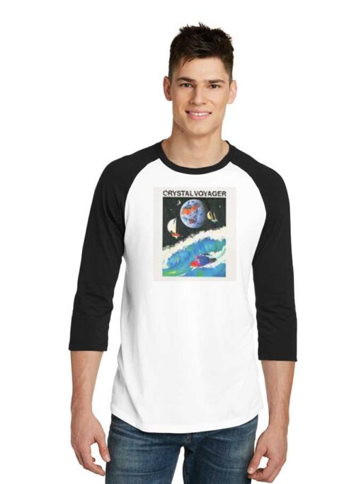 Crystal Voyager Movie Space Sea Raglan Tee