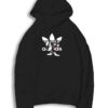 Dabbing Snoopy Dog Classic Adidas Parody Hoodie