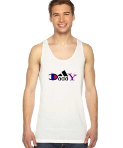 Daddy Addidas X Champion Parody Tank Top