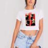 Daft Punk Harder Faster Better Stronger Crop Top Shirt