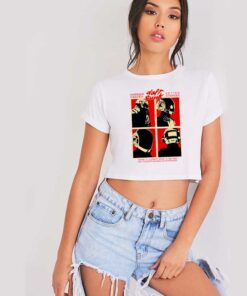 Daft Punk Harder Faster Better Stronger Crop Top Shirt