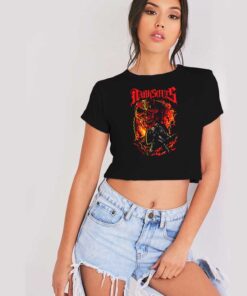 Dark Souls Metal Knight Crop Top Shirt