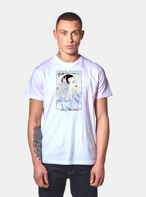 David Bowie Scary Monster Poster T Shirt