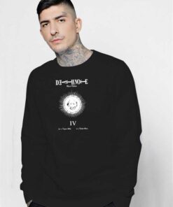 Death Note Black Edition Movie Logo Sweatshirt