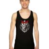 Devil Fighter Akuma Logo Tank Top