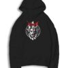 Devil Fighter Akuma Logo Hoodie