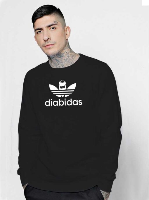 Diabidas X Adidas Logo Parody Sweatshirt