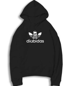 Diabidas X Adidas Logo Parody Hoodie
