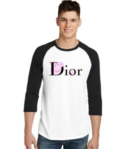 Dior Parody X Peppa Pig Family Raglan Tee