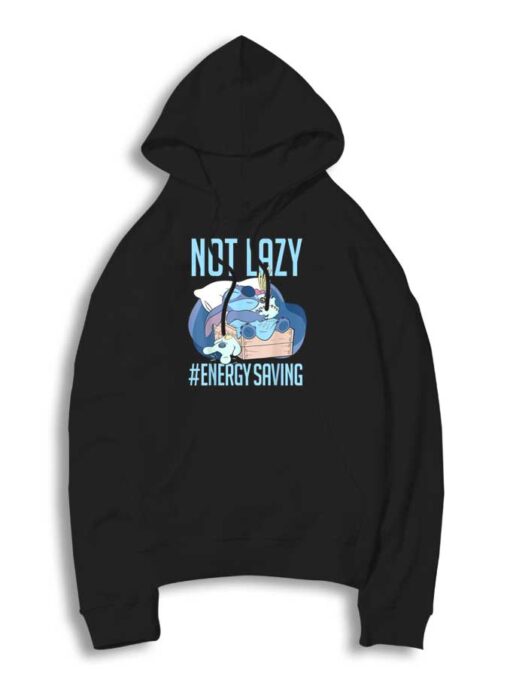 Disney Lilo & Stitch Not Lazy Energy Saving Hoodie