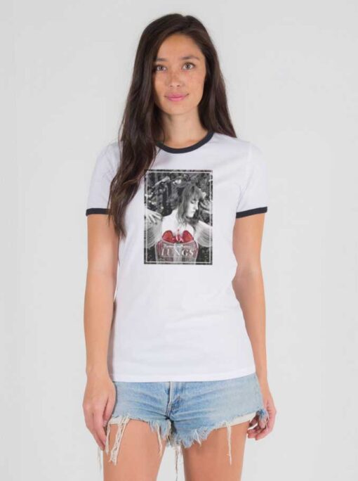 Florence And The Machine Lungs Vintage Ringer Tee