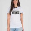 Gangsta Rap Made Me Do It Quote Ringer Tee