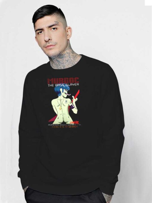 Gorillaz Murdoc The Bass Player Sweatshirt