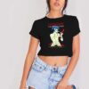 Gorillaz Murdoc The Bass Player Crop Top Shirt