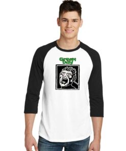 Green Day Scream Face Raglan Tee