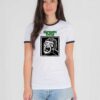 Green Day Scream Face Ringer Tee