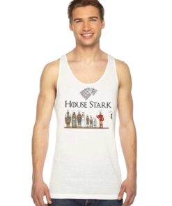 House Stark Iron Man Game Of Throne Tank Top