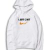 I Just Can't Nike Broken Checklist Hoodie