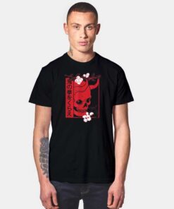 Japanese Demon Art Face Oni T Shirt